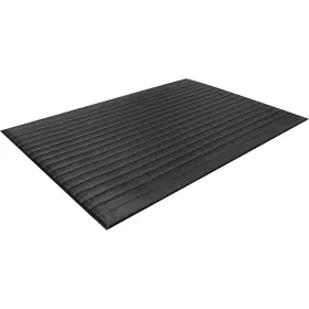 24020302 Guardian Floor Protection Air Step Anti-fatigue Mat Vinyl 2ftx3ft Black Reduces Fatigu