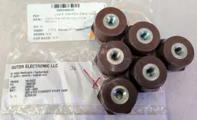 850-4002 Gutor Lot Of 6 Insulator Epoxy Standoff H40 D40 M10 Busbar
