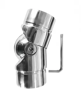 2-way50.8-zhi Haiwen 1pack Stainless Steel Handrail Corner Elbow Adjustable Stair Railing