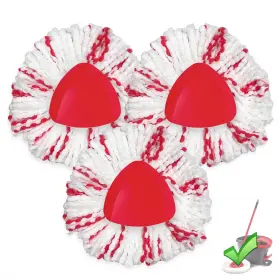 Hakfhsd 797417878604 3 Pack Spin Mop Replacement Heads - Compatible With Oceda Easywring 1 Tank Bu