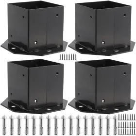 T316 Hakzeon 796062153999 Blika 80 Pack Invisible Cable Railing Kit Stainless Steel 1/8 Inch