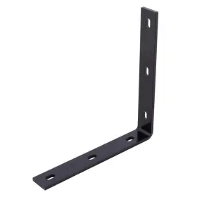 02-3405-025 Hampton 1.5x10.25x1/4 Black Steel Inside/outside Corner Brace