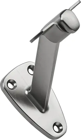 Kh322-sn-3 Handrail Stair Brackets 3 Pack Inch Brushed Nickel