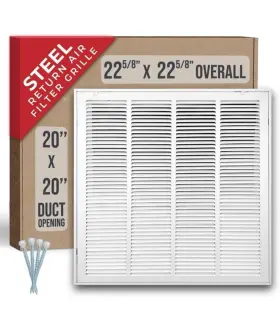 Handua 038775638234 20 Inch X Steel Return Air Filter Grille With