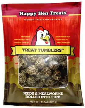 17017 Happy Hen Treats 6 Pack - Chicken Treat Tumbler 14-oz