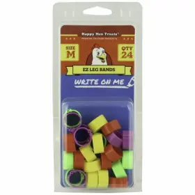17131 Happy Hen Treats Ez Leg Band Medium 26-ct. -17131