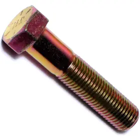 Hcs8-239-5 Hard-to-find Fastener 014973253189 Grade 8 Fine Hex Cap Screws 7/16-20 X 2 Piece-5 Yellow