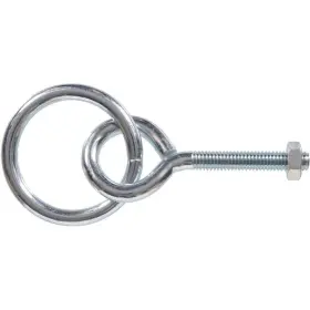 322338.0 Hardware Essentials 3/8 Inch X 3-3/4 Hitching Ring With Eye Bolt Style 2 In Zinc-plated