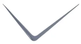852020 Hardware Essentials Fg-shelf Bracket 12x14 Gray