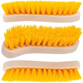 Fba-g205-2.7x3 Harrison Greys Pack Of 3 - Hard Bristle Scrub Brush Stiff For Cleaning He... Fast Ship
