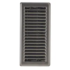 Hartford Ventilation 758913614233 Floor Register 4 Inch X 12 - Contemporary Steel Ve