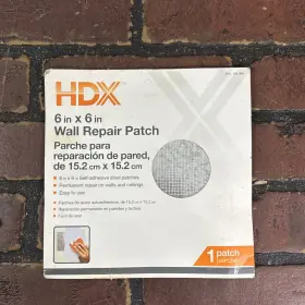 Hdx 720086590058 6 Inch X Drywall Wall Repair Patch