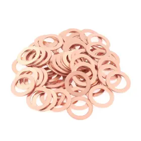 Helifouner 749355453979 100 Pieces M12x16x1.0mm Copper Washers
