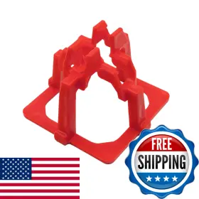 B0058i2d04 Hercules Plastic 1-1/2 Rebar Chair - 50 Count Superior Strength Quality