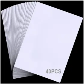 Hfxxad 752483648674 40pcs Vinyl Siding Repair Kit Self-adhesive Waterproof Glossy Pvc Tape