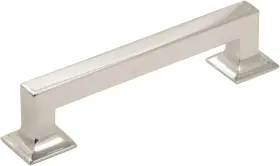 Hickory Hardware 078555918385 Studio 5-1/16 Inch 128mm Center To Polished Nickel