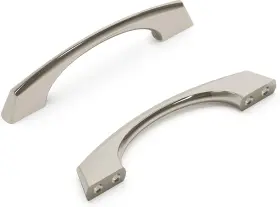 3370 Hickory Hardware 078555918446 3 Inch And 3-3/4 96mm Center To Polished Nickel