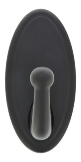 515822 High & Mighty 4 Pack - Decorative Hook Bronze Oval Holds 15 Lbs