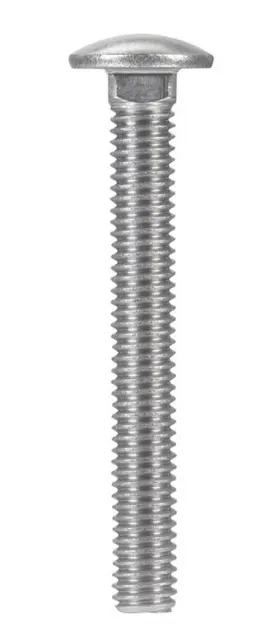 0832634 Hillman 0.375 Inch X 3 L Stainless Steel Carriage Bolt 25 Pk