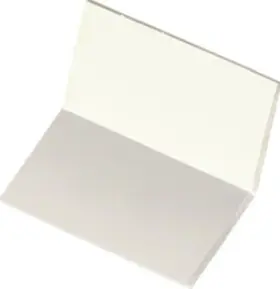121118 Hillman Mounting Strips Double-sided Adhesive White 1/2 X 1 Inch 18-pk. -
