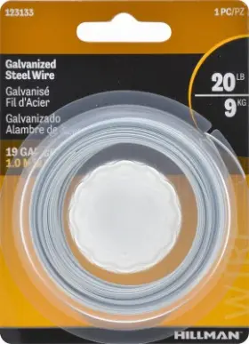 123107 Hillman Galvanized Wire 24-gauge 250 Ft. -