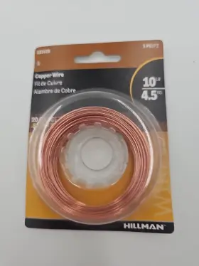 123128 Hillman 20-gauge Copper Wire 50 Ft. -