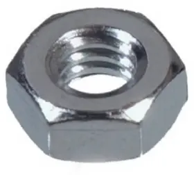 140015 Hillman Hex Nuts Zinc-plated Steel 6-32 100-pk. -