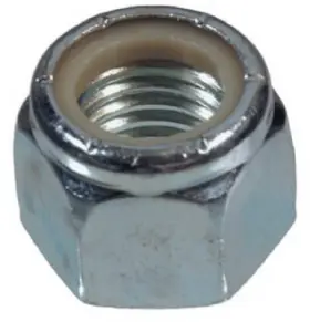 20tpix1 Hillman 180147 Nylon Insert Lock Nut Zinc Plated Steel Coarse Thread 20tpix1/4 Inch 100-pk. - 18