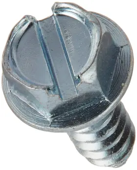 41038 Hillman The Group Hex Washer Head Slotted Sheet Metal 0.75 Inches Zinc