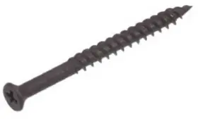 41595 Hillman Trim-head Screws #1 Phillips Recess Phosphate Steel Fine Thread #6x1-5/8 Inch 25