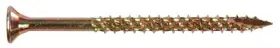 42472v4 Hillman 5 Pack - Power Pro All Purpose Interior Wood Screws Yellow Zinc 9x2-1/2 Inch 50-p