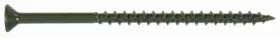 42586 Hillman 5 Pack - Deck Plus Exterior Screws Self-drilling Star Drive Green Ceramic 2 Inch X