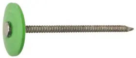 2000-ct Hillman 461502 Fasn-rite Galvanized Plastic-capped Roofing Nails 1-1/2 Inch 2000-ct. -