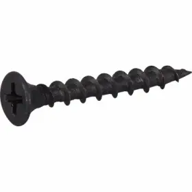 48363 Hillman Fas-n-tite Drywall Screws Phillips Bugle Head Black Phosphate 1-1/4 Inch X#6 1/4 K