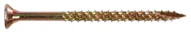 48593v4 Hillman 48593 Power Pro Ceramic Wood Screws No. 10 X 3-1/2 L Inch Pack Of 4