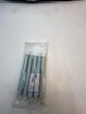 543038 Hillman Pack Of 5 Zinc Plated Extension Springs 3/4 Inch X 7-3/8 .080