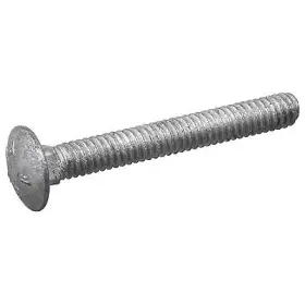 812512 Hillman Carriage Bolts Galvanized 1/4 X 2- Inch 100-pk