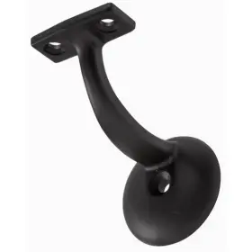 859882 Hillman Hardware Essentials Hand Rail Bracket Matte Black