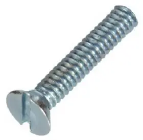 100398 Hillman Fasteners Machine Screws Slotted Round Head Zinc-plated 1/4-20x1-1/4- Inch 100-pk. -100398