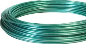 122100 Hillman Fasteners 4 Pack Clothesline Wire Green Vinyl Jacketed 100-ft
