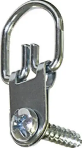 122318 Hillman Fasteners 10 Pack D-ring Picture Hangers Medium 4-pk