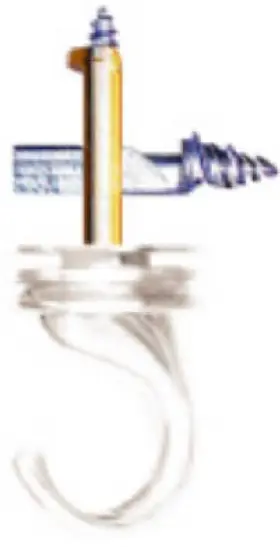 122415 Hillman Fasteners 5 Pack Driller Hook Ceiling White 40-lb