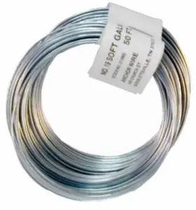 123175 Hillman Fasteners 12.5-gauge Galvanized Smooth Wire 330-ft. -123175