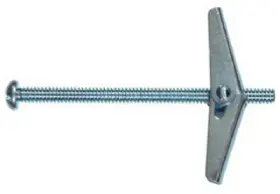 370045 Hillman Fasteners 50-pk. 1/8 X 4- Inch Round Head Toggle Bolt -370045
