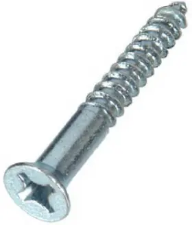 40153 Hillman Fasteners Wood Screw Zinc #12 X 1.5- Inch 100-pk. -40153