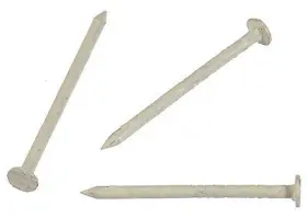 461824 Hillman Fasteners 5 Pack Stainless Steel Nails Beige 1.25- Inch X 15 6-oz