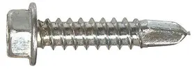 47216 Hillman Fasteners Self-drilling Screws Hex Zinc-coated 1.5- Inch X #10 1-lb. -47216