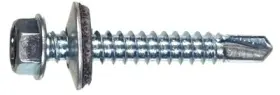 47261 Hillman Fasteners Self-drilling Screws Hex Zinc-coated 1- Inch X #12 1-lb. -47261