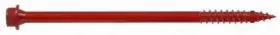 48113 Hillman Fasteners Truss Tite Steel Framing Screws Red Ceramic 3-3/8 X 5/16- Inch 50-pk. -48113