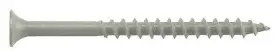 48390 Hillman Fasteners Fas-n-tite Exterior Wood Screws Gray Ceramic 3- Inch X #10 5-lbs. -48390